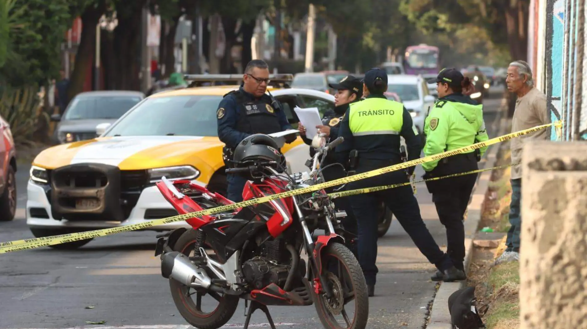 Accidente de moto en Azcapo  (1)